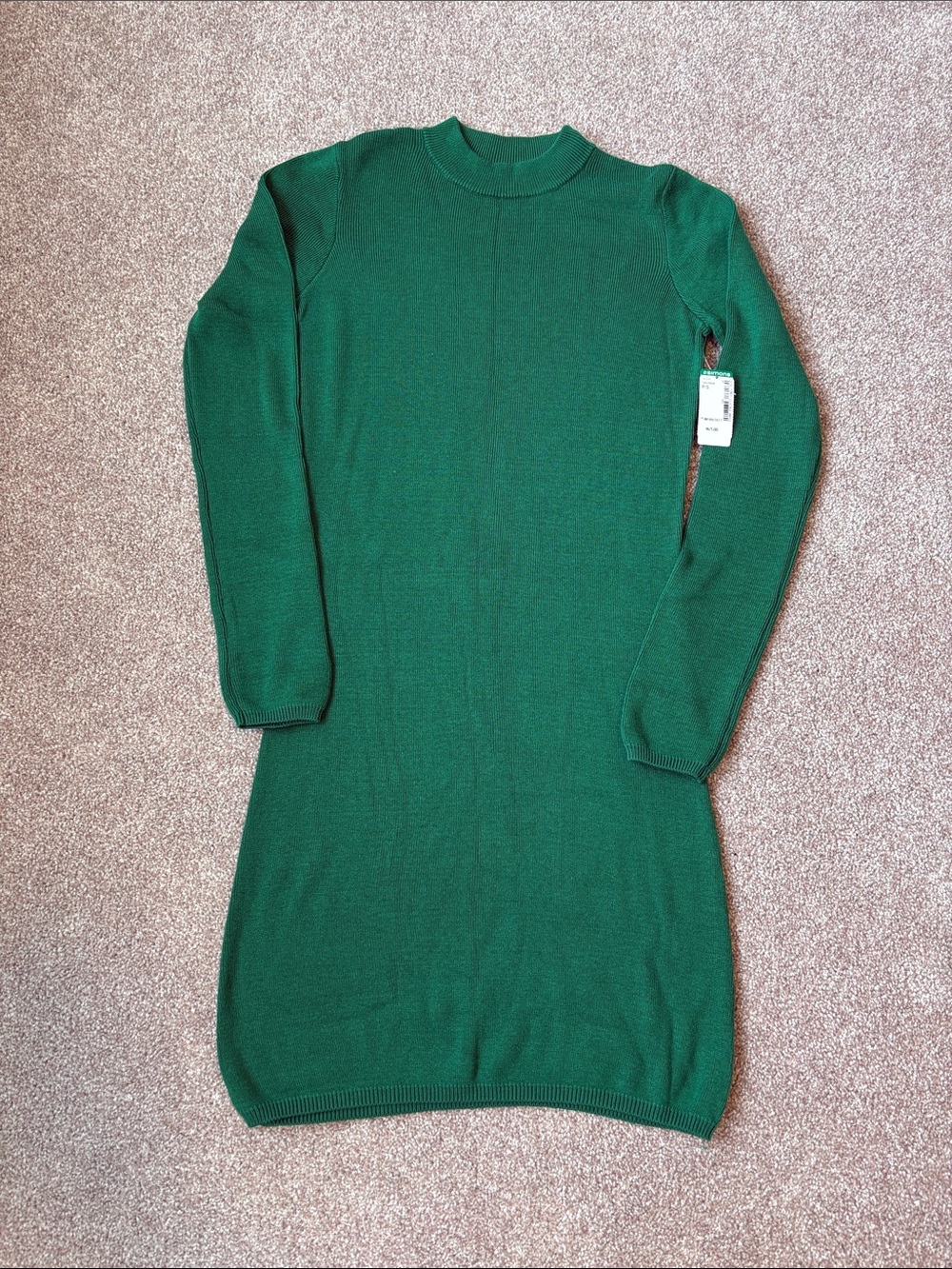 Simons Emerald Green Sweater Dress